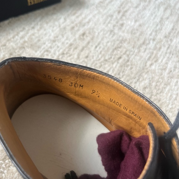 Men's Park Avenue Cap-Toe Oxford Dress Boot Size 9.5 - Picture 4 of 11